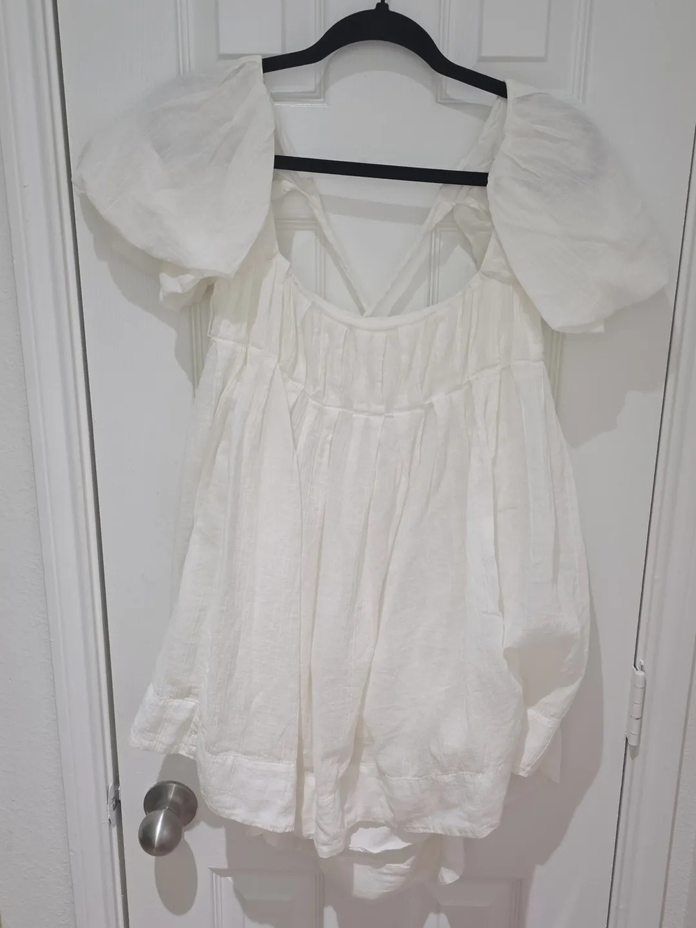 Free People Marina Mini Dress Endless Summer Sqaure Neck Size S - Picture 3 of 7